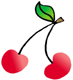 Des cerises